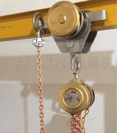 防爆手拉葫芦有配套的单轨小车吗?