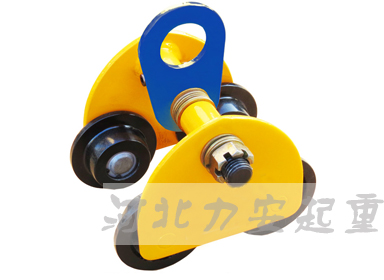 桃型单轨手推跑车